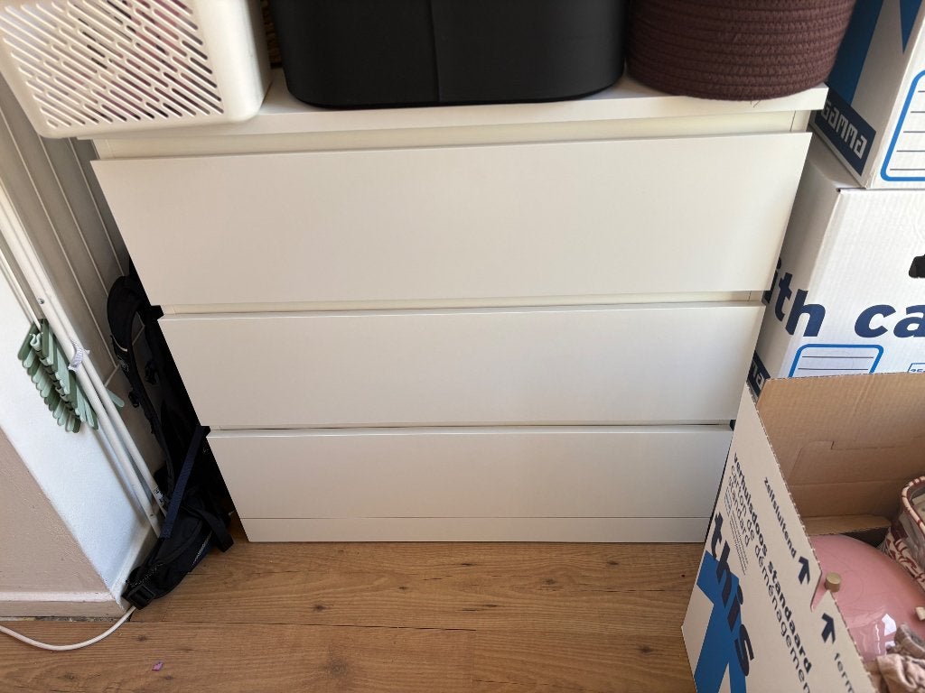 IKEA Malm kast, Ophalen, Kunststof, 50 tot 100 cm, Zo goed als nieuw