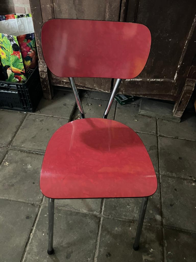 Retro stoelen, Ophalen, Zo goed als nieuw, Overige kleuren, Vijf, Zes of meer stoelen