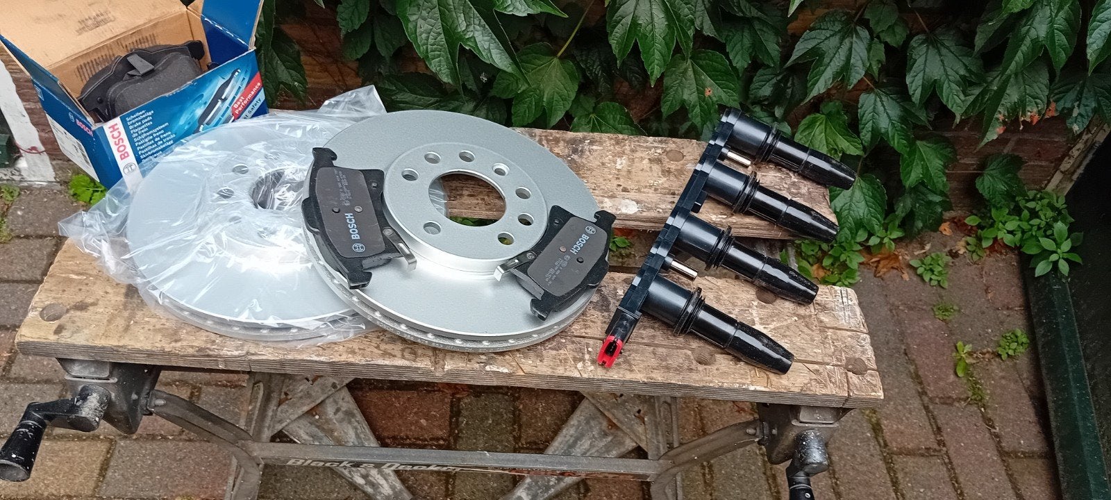 Nieuwe remschijven, blokken en ontsteking voor Opel Zafira B, Ophalen of Verzenden, Nieuw, Opel