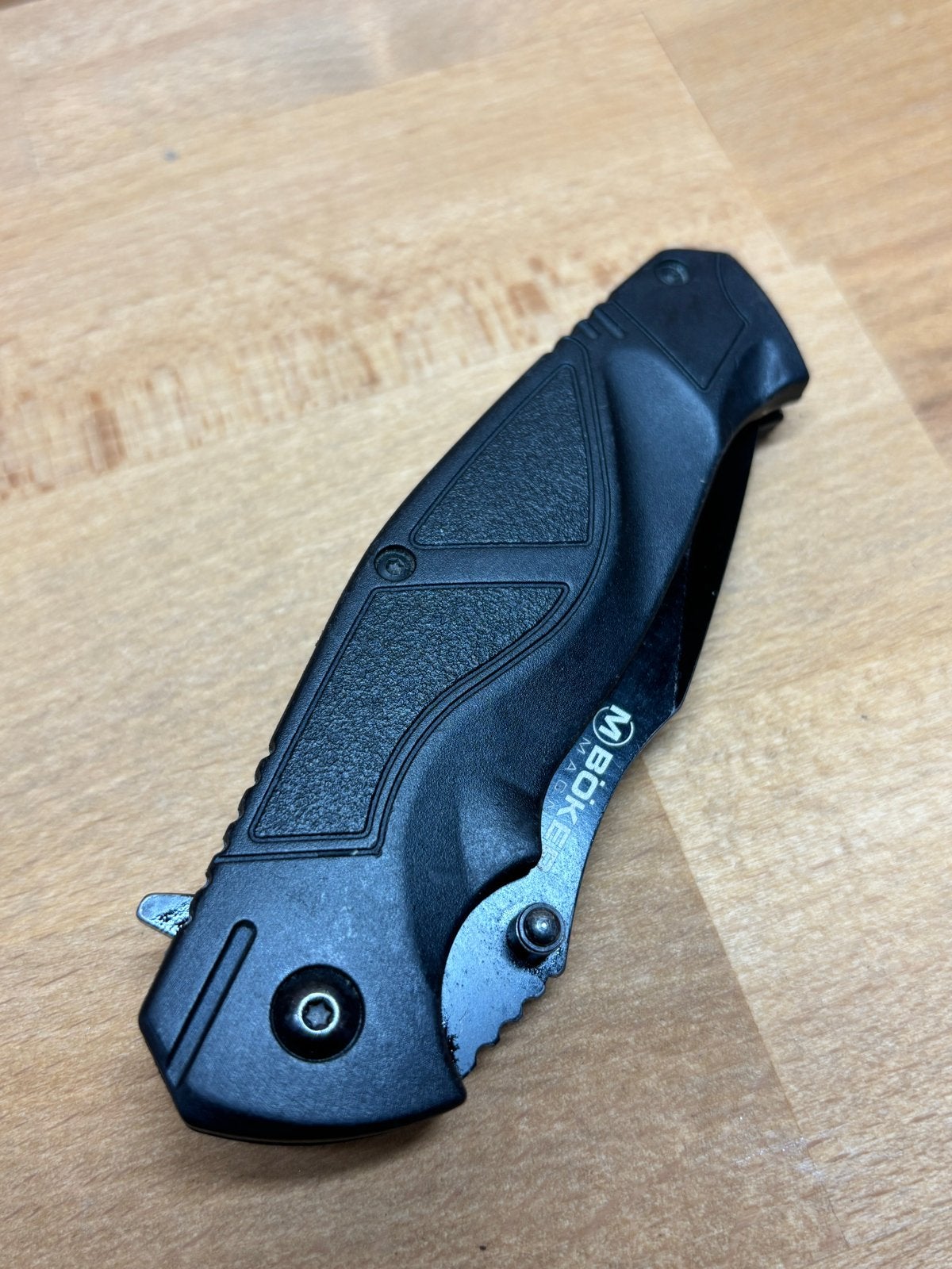 Böker Magnum Zakmes - Zwart, 440C Staal, B, Ophalen of Verzenden, Zo goed als nieuw, B
