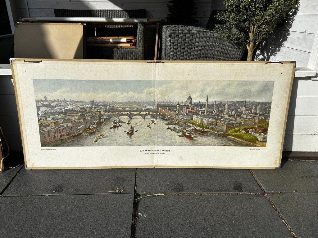 De wereldstad Londen, 1939, Ophalen of Verzenden, Stad- en Dorpsgezichten