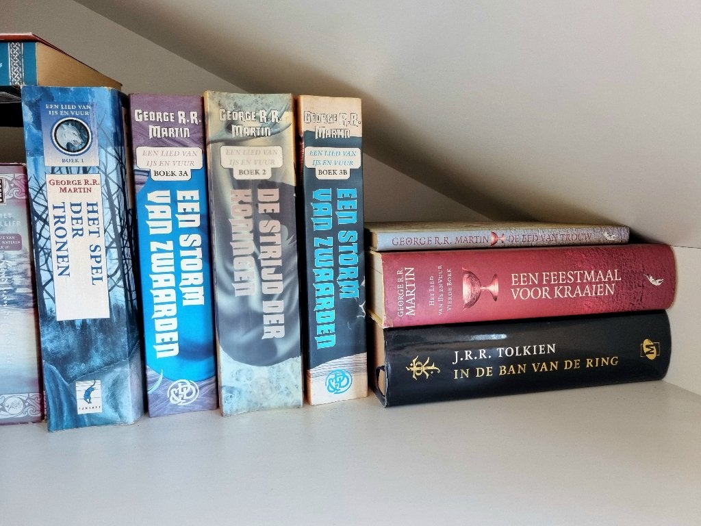 George Martin, een lied van ijs en vuur (Game of Thrones), Boeken, Ophalen of Verzenden, Gelezen, George R.R. Martin