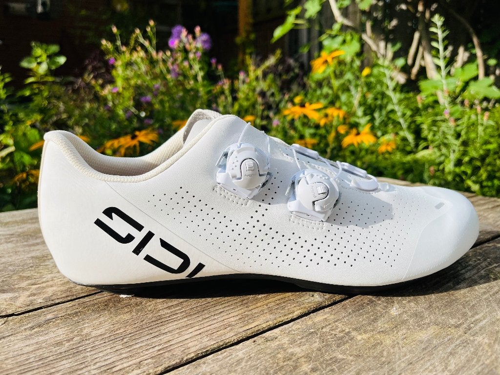 Sidi Ergo 6 Wielrenschoen Full wit Heren Maat 46, Verzenden, Zo goed als nieuw, Schoenen