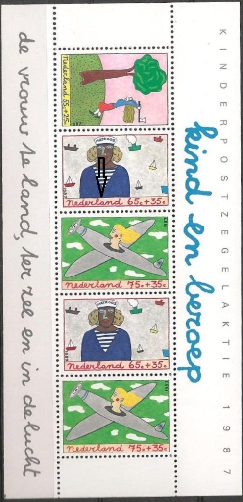 Kinder blok 1390 PM 3 XXX. ADV. no.76 I., Verzenden, Na 1940, Postfris