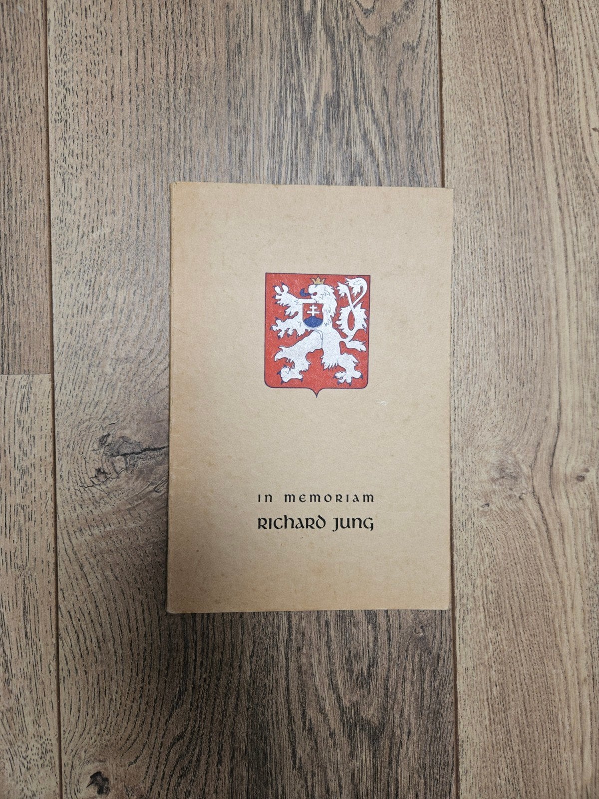 In memoriam Richard Jung, Joure, Friesland, Verzamelen, Ophalen of Verzenden, Nederland, Boek of Tijdschrift