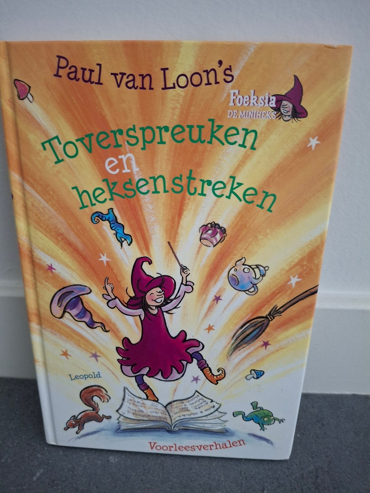 Foeksia de miniheks: Toverspreuken en heksenstreken, Ophalen of Verzenden, Zo goed als nieuw, Paul van Loon, 3 tot 4 jaar