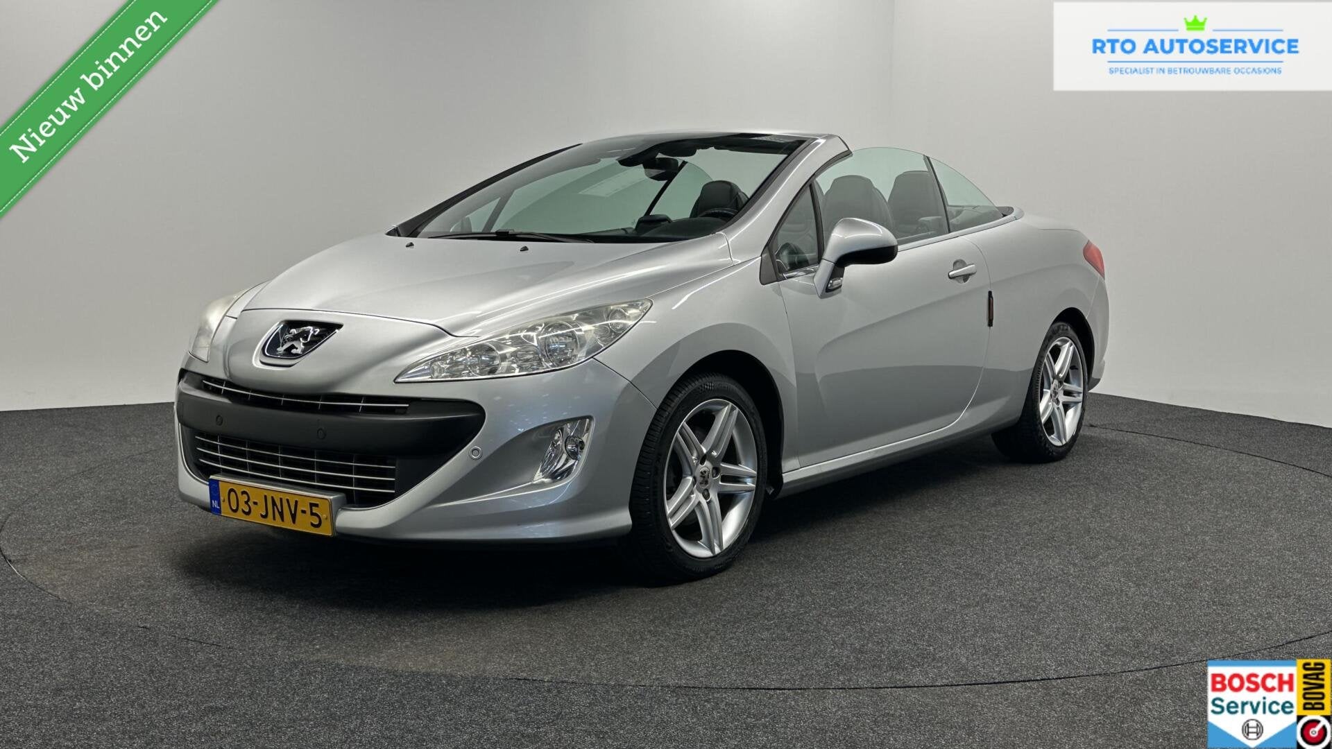 Peugeot 308 CC 1.6 THP Feline LEER STOELVERW CLIMA CRUISE 96, Auto's, 4 cilinders, 4 stoelen, Bedrijf, Handgeschakeld