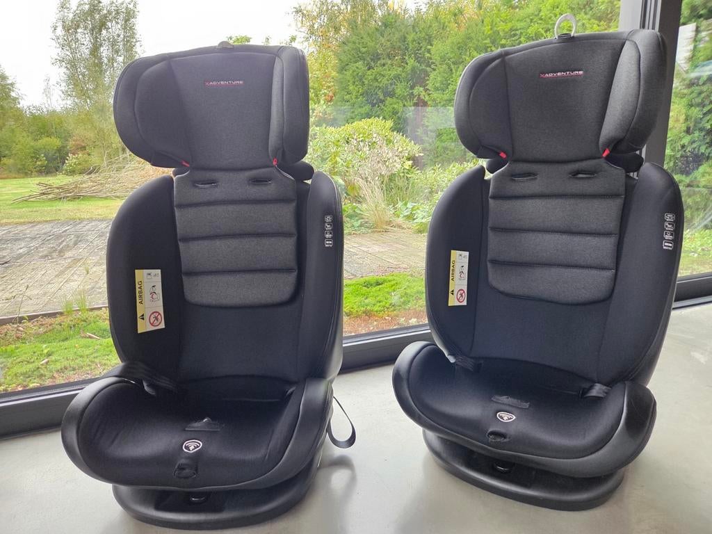 X Adventure Quickfix autostoel (2 stuks), Kinderen en Baby's, Autostoeltjes, Autogordel of Isofix, Verstelbare rugleuning, Zo goed als nieuw