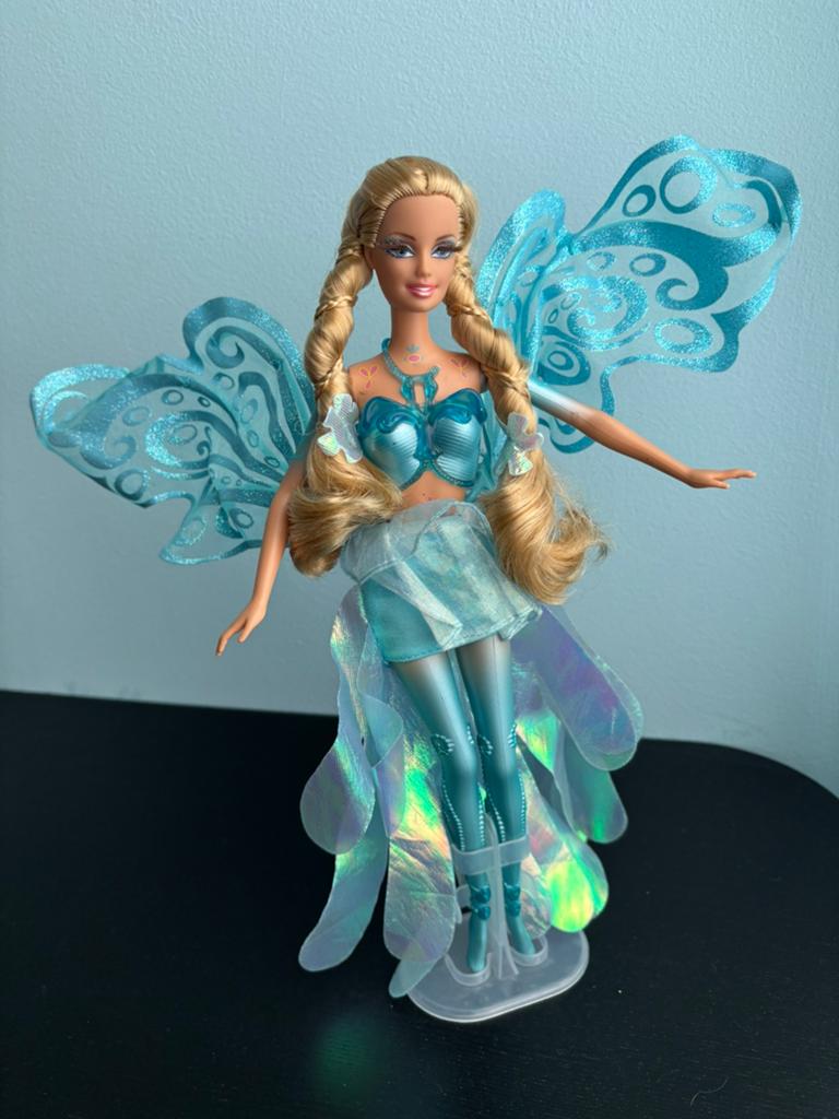 Barbie Fairytopia Wonder Fairy Joybelle, Ophalen of Verzenden, Zo goed als nieuw, Pop
