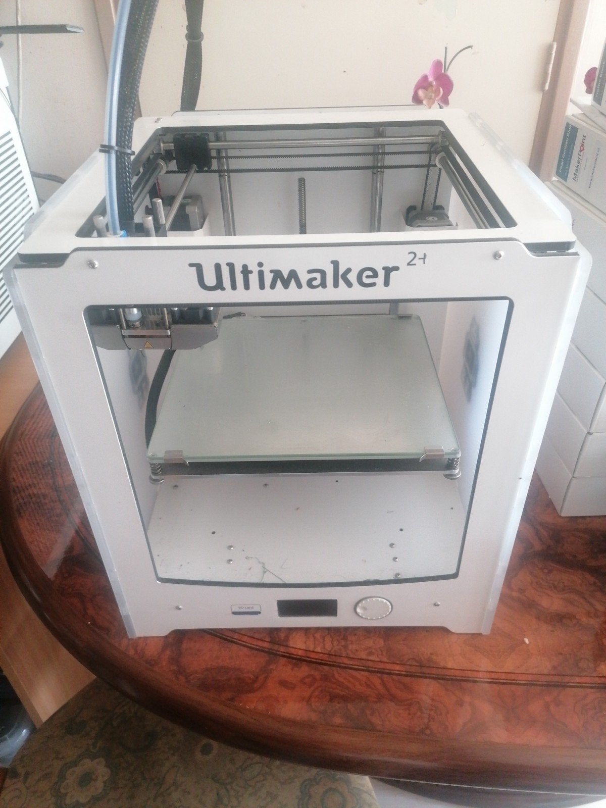 Ultimaker 2+ 3D-printer met upgrade kits en filament, Computers en Software, Ophalen, Gebruikt, Ultimaker, Filament