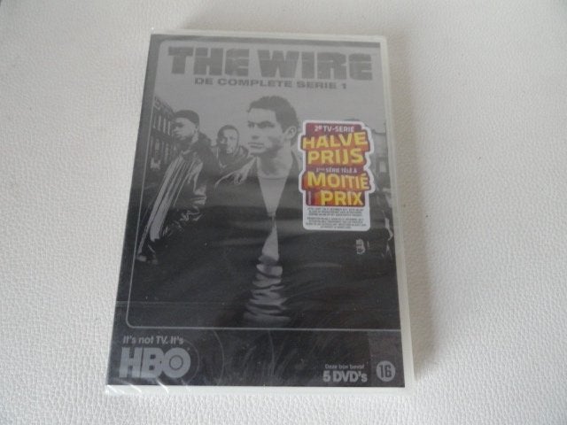 5DVD The Wire De Complete Serie 1 (Nieuw), Cd's en Dvd's, Alle leeftijden, Verzenden, Nieuw in verpakking