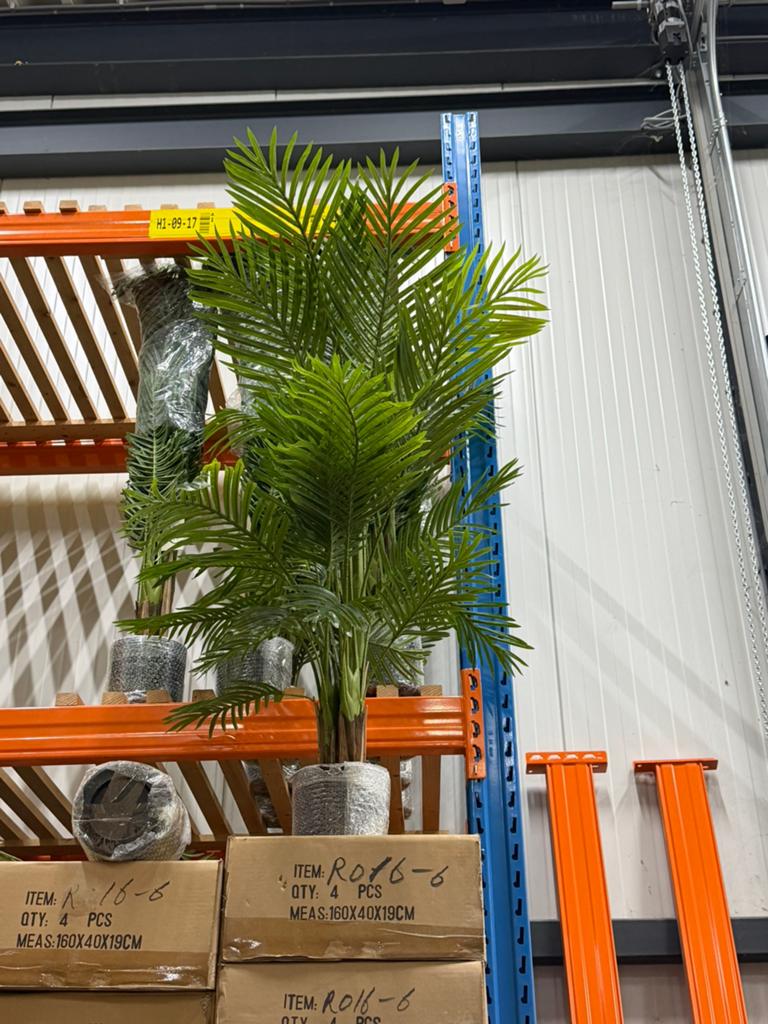 NIEUWE kunst areca 150 cm, Ophalen, Halfschaduw