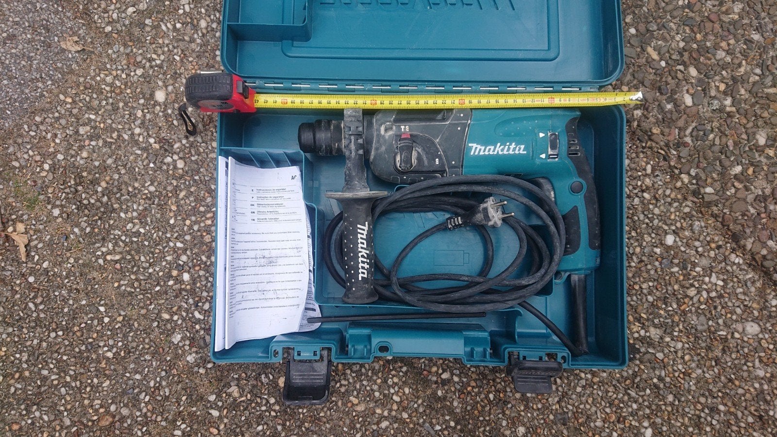 MAKITA Boorhamer HR2230, Boor- en/of Breekhamer, Variabele snelheid, Ophalen of Verzenden, Gebruikt