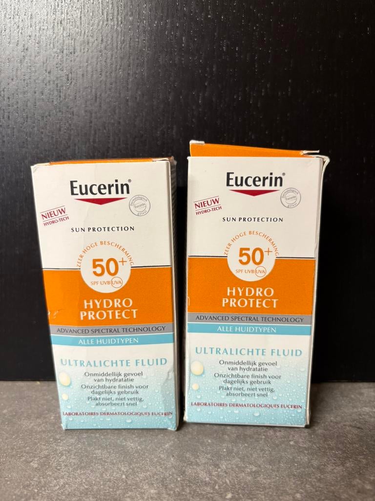 Eucerin Hydro Protect SPF50, Ophalen of Verzenden, Nieuw, Gehele gezicht