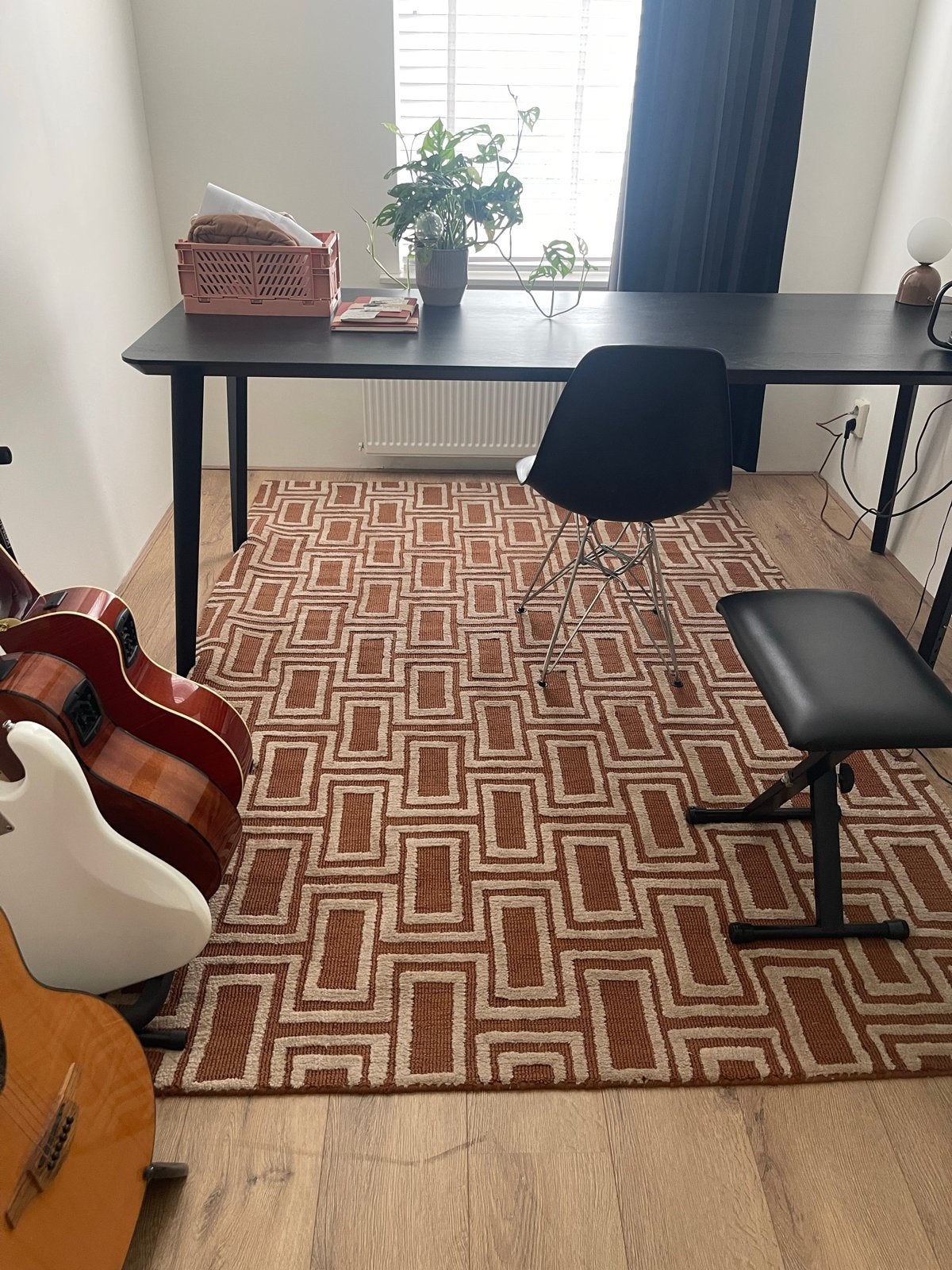 Zo goed als nieuw Kwantum vloerkleed Keswick 160x230 cm, Huis en Inrichting, Stoffering | Tapijten en Kleden, Ophalen, Bruin, 150 tot 200 cm