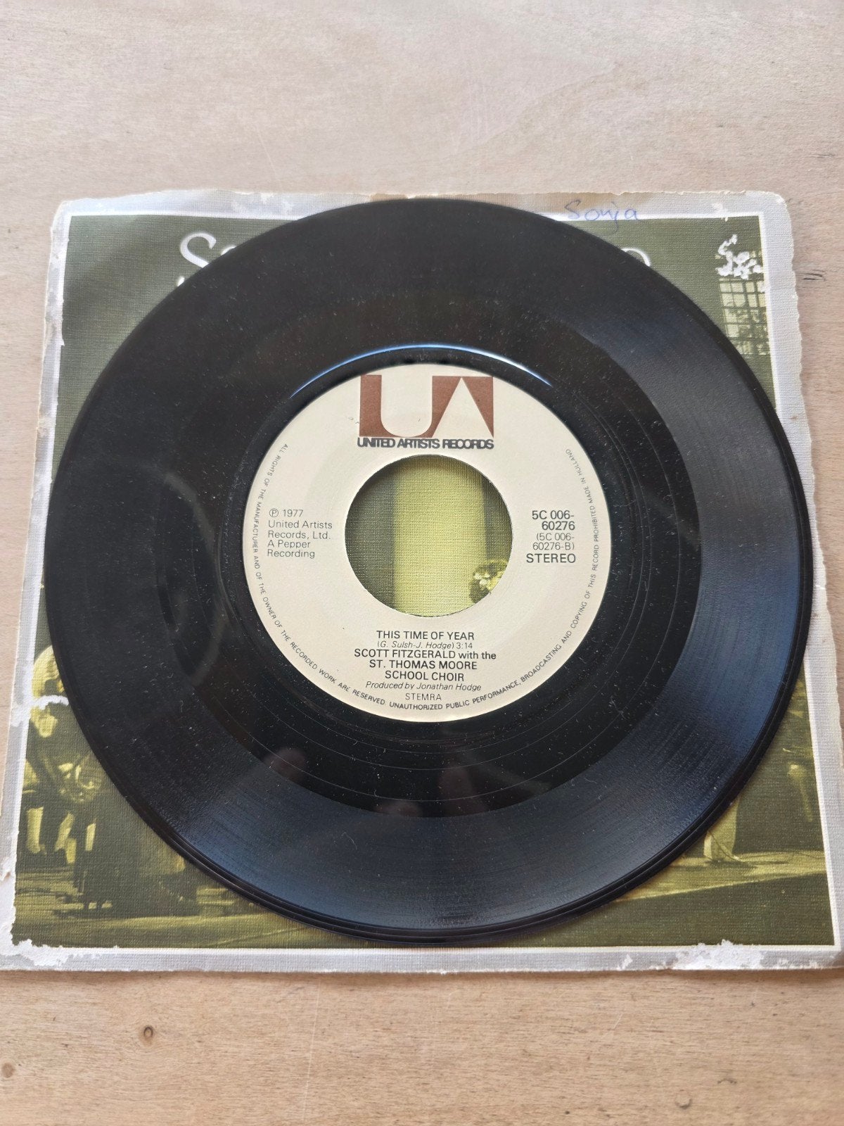 Scott Fitzgerald & Yvonne Keeley - If i had words, Gebruikt, Overige genres, 7 inch, Ophalen of Verzenden
