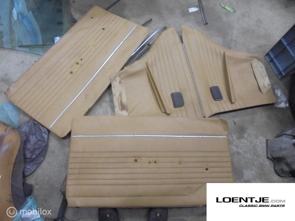 set deurpanelen bmw 02 1502 1602 1802 2002 etc, Auto-onderdelen, Gebruikt, Ophalen of Verzenden, BMW, BMW