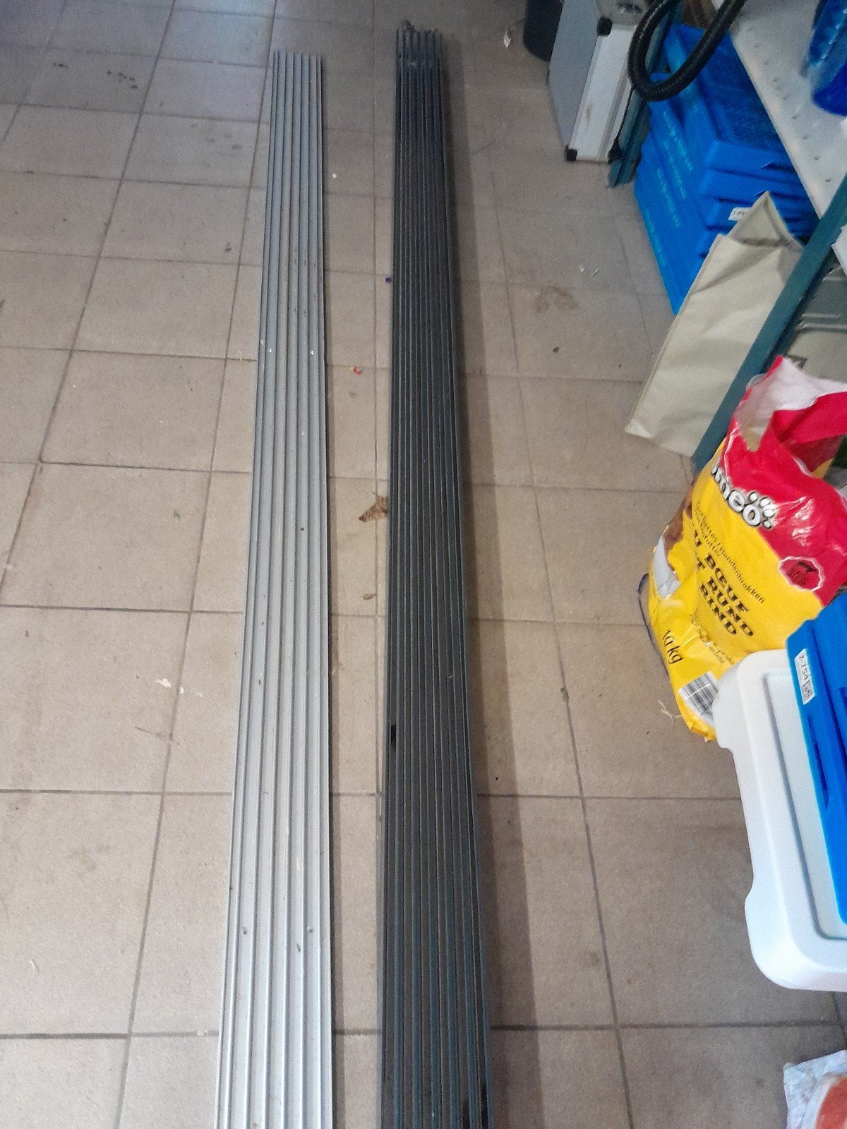 Te koop aluminium profielen, Ophalen, Aluminium