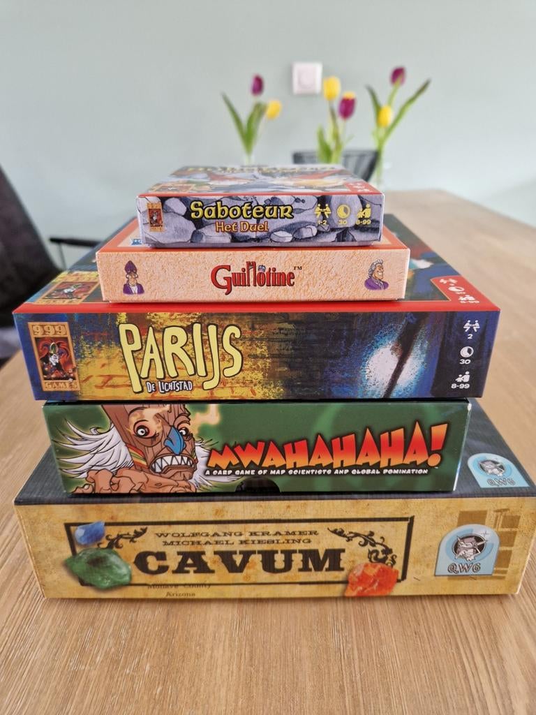 Diverse bordspellen 999 games, White goblin, Vijf spelers of meer, Ophalen of Verzenden, Zo goed als nieuw, 999 Games