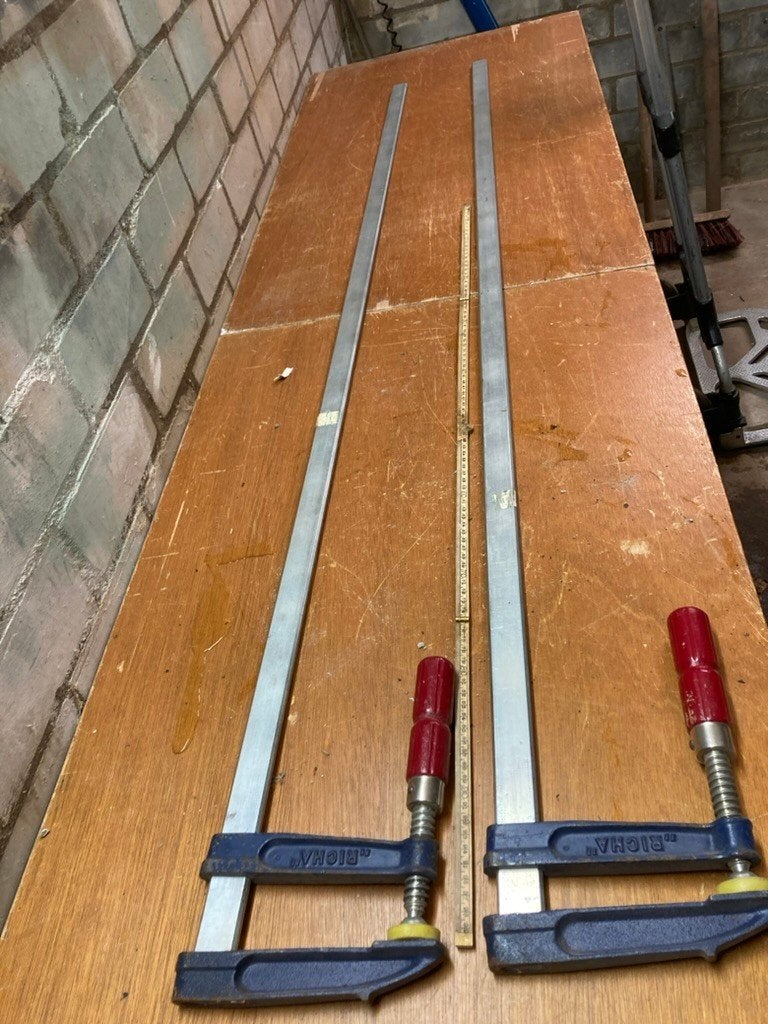 Richa-lijmklem Vintage Richa F-klem spanwijdte 1,5m lijmtang, Ophalen, Zo goed als nieuw, Tang, Overige merken