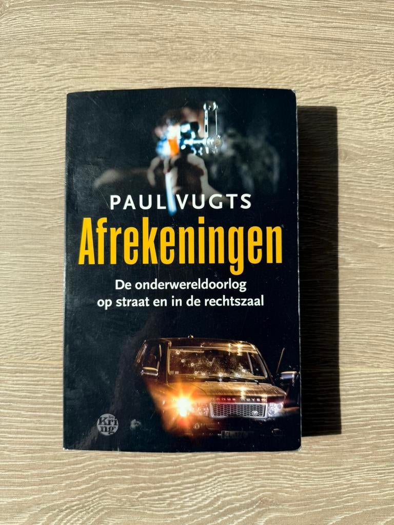Paul Vugts - afrekeningen boek book, Boeken, Ophalen of Verzenden, Zo goed als nieuw