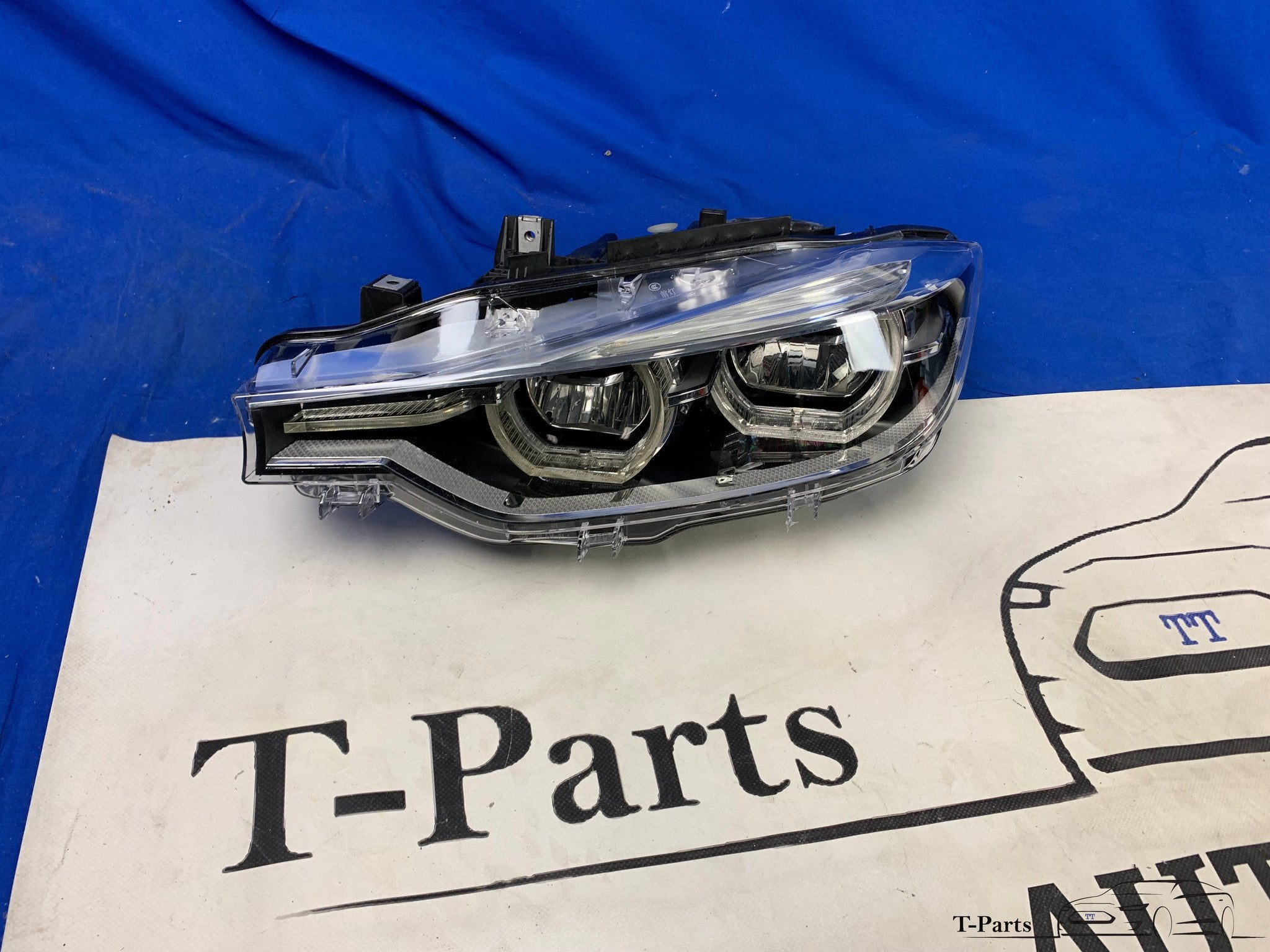 Bmw 3 serie F30 koplamp LCI links 8738711-02 lamp