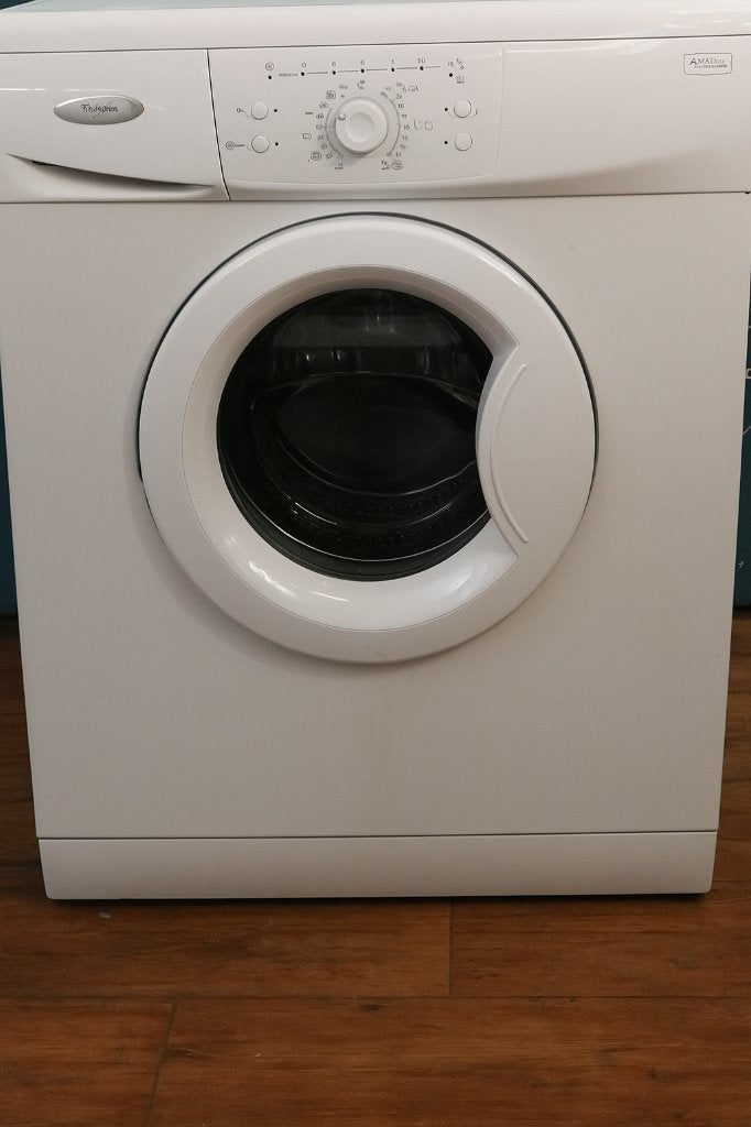 Whirlpool Hollywood 1400 wasmachine, Ophalen, Gebruikt, Voorlader, 85 tot 90 cm