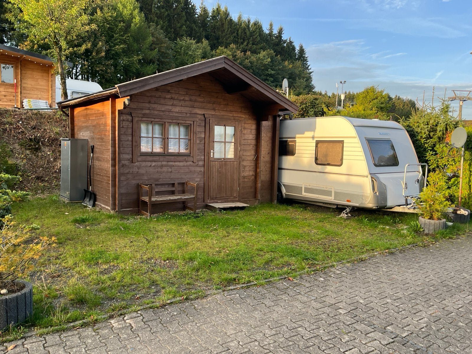 Vakantie huisje Winterberg Duitsland caravan optioneel, Internet, In bergen of heuvels, Landelijk