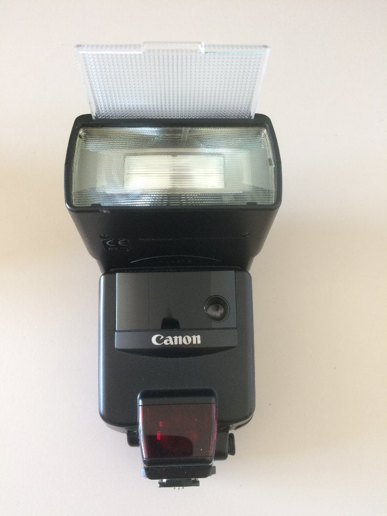 Flitser Canon 540 EZ, Ophalen of Verzenden, Zo goed als nieuw, Canon, Kantelbaar