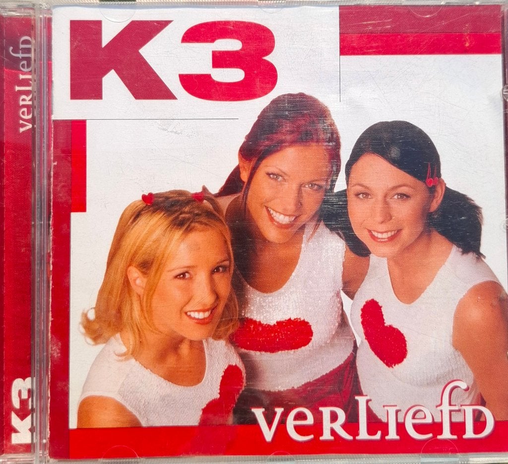 K3 - Verliefd CD - Krasvrij, Cd's en Dvd's, 3 tot 5 jaar, Ophalen of Verzenden, Zo goed als nieuw, Muziek