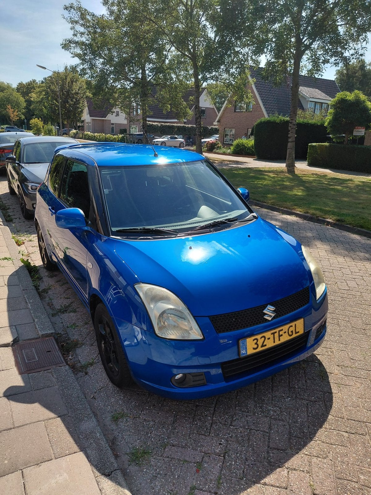 Suzuki Swift 1.5 3D 2006 Blauw - Apple CarPlay, Voorwielaandrijving, 15 km/l, 40 €/maand, 4 cilinders