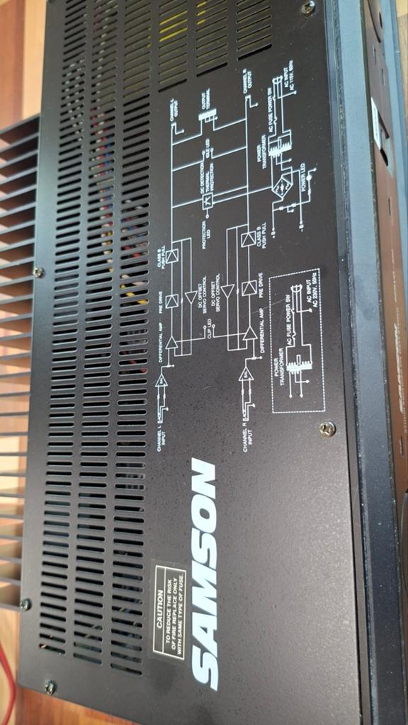 Samson Servo 550, Ophalen, Gebruikt