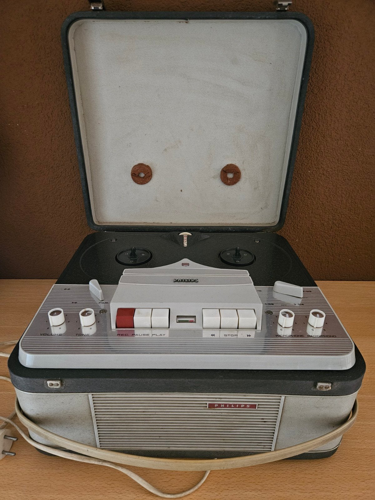Vintage Philips Bandrecorder EL 3549A/00 - Jaren '60, Ophalen of Verzenden, Bandrecorder