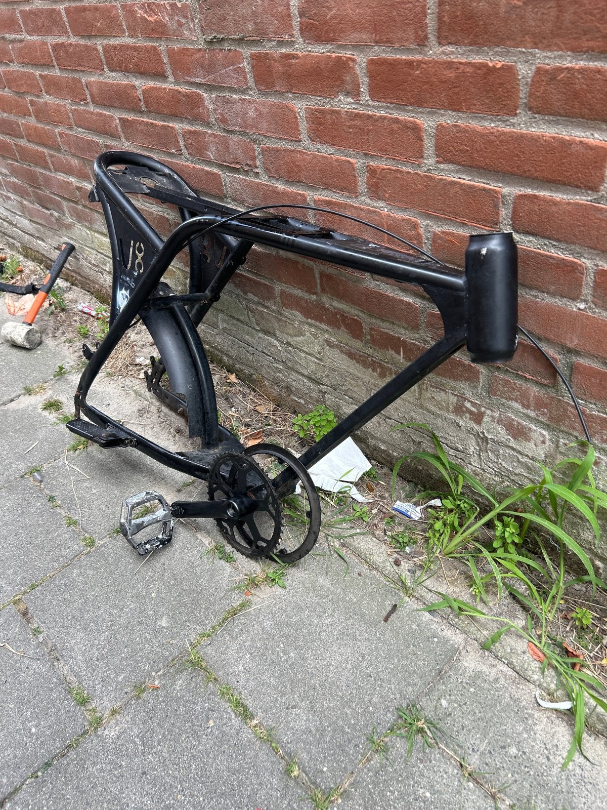 Fatbike frame, Ophalen, Frame, Gebruikt, Staal