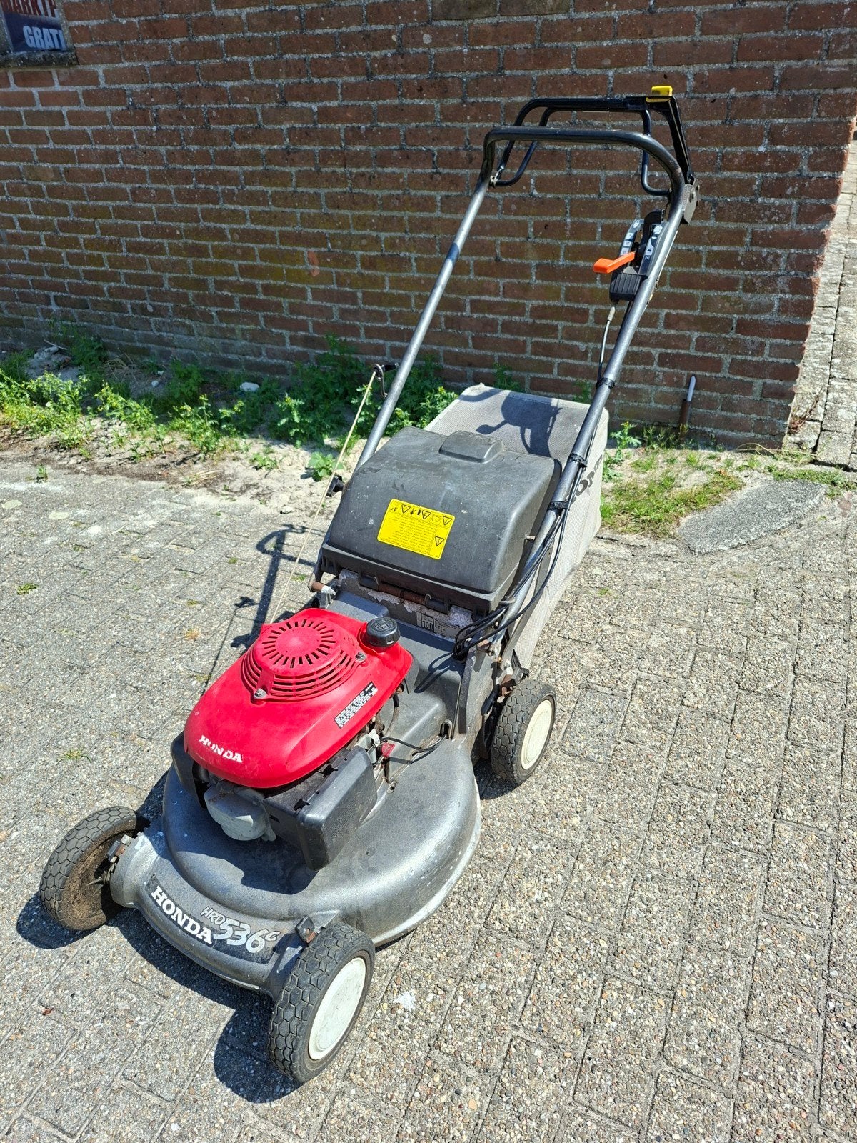 Honda hrd536c grasmaaier 53cm, Tuin en Terras, Grasmaaiers, Ophalen, Cirkelmaaier, Honda, Gebruikt