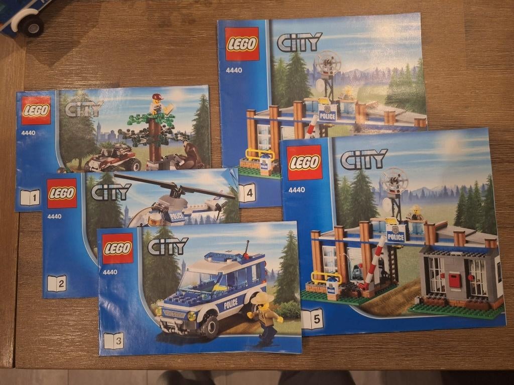 Lego Boswachter Politie set 4440 en 4441, Ophalen, Zo goed als nieuw, Complete set, Lego