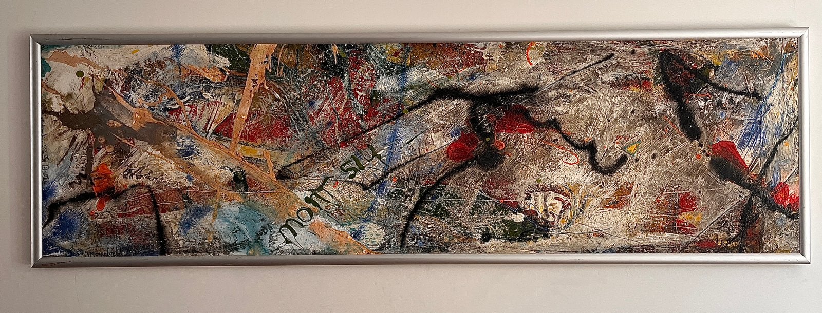 Johannes Mosselveld (1942), schilderij., Ophalen of Verzenden