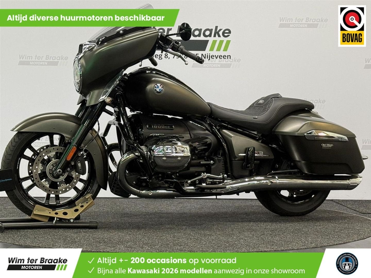 BMW R 1800  B (bj 2024), 2 cilinders, Bedrijf, Meer dan 35 kW, Onbekend