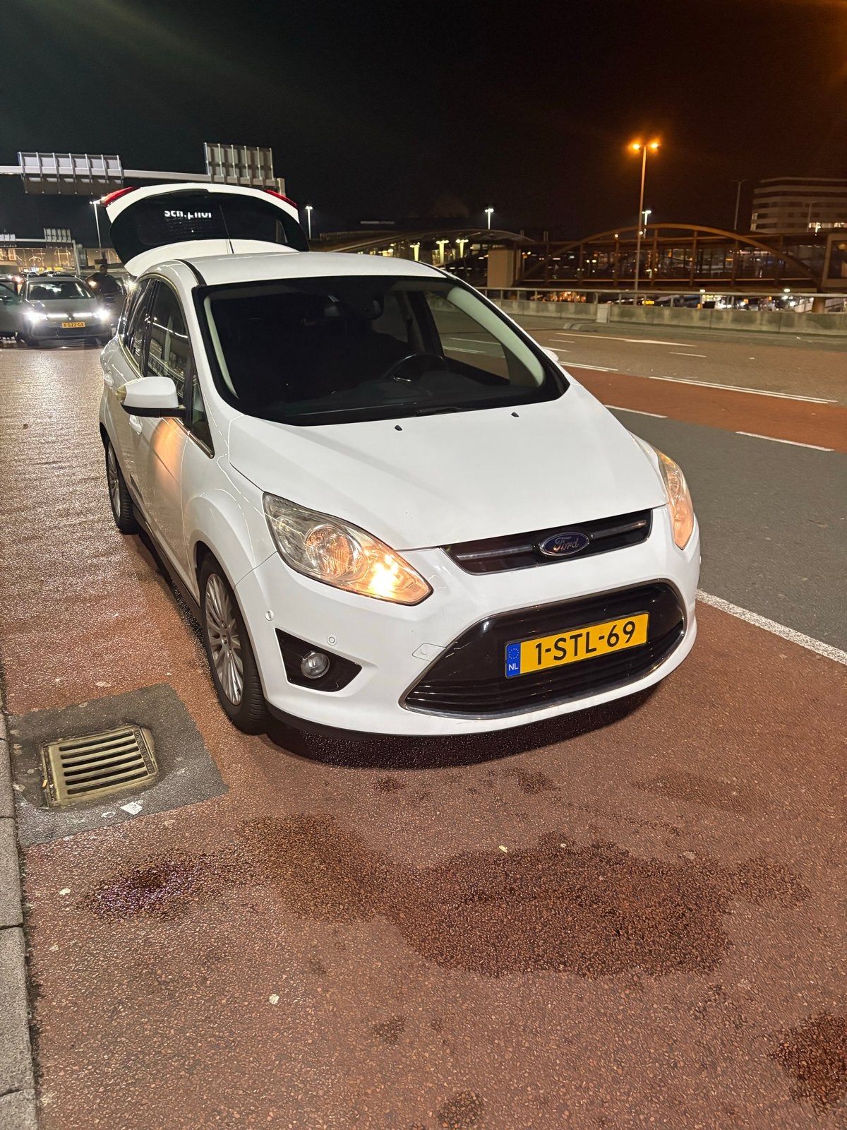 Ford C-Max 1.0 92KW 2013 Wit, Ophalen