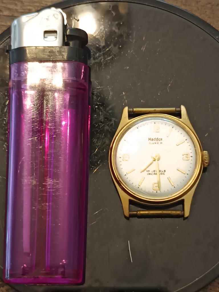 Vintage Maddox Anker horloge - geen bandje, Ophalen of Verzenden