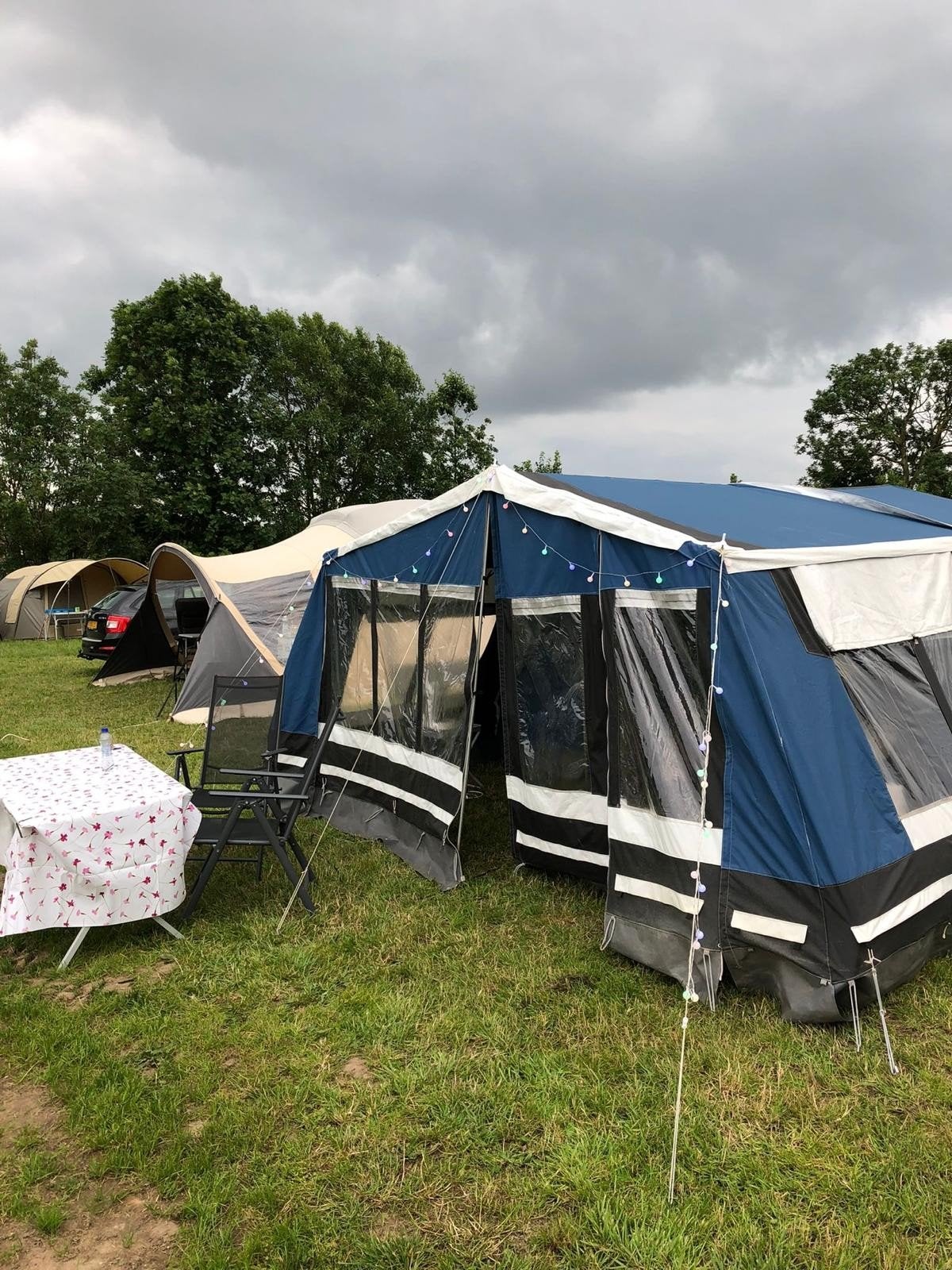 Alpenkreuzer Vouwwagen - Compleet met voortent en luifel, Caravans en Kamperen, Ophalen