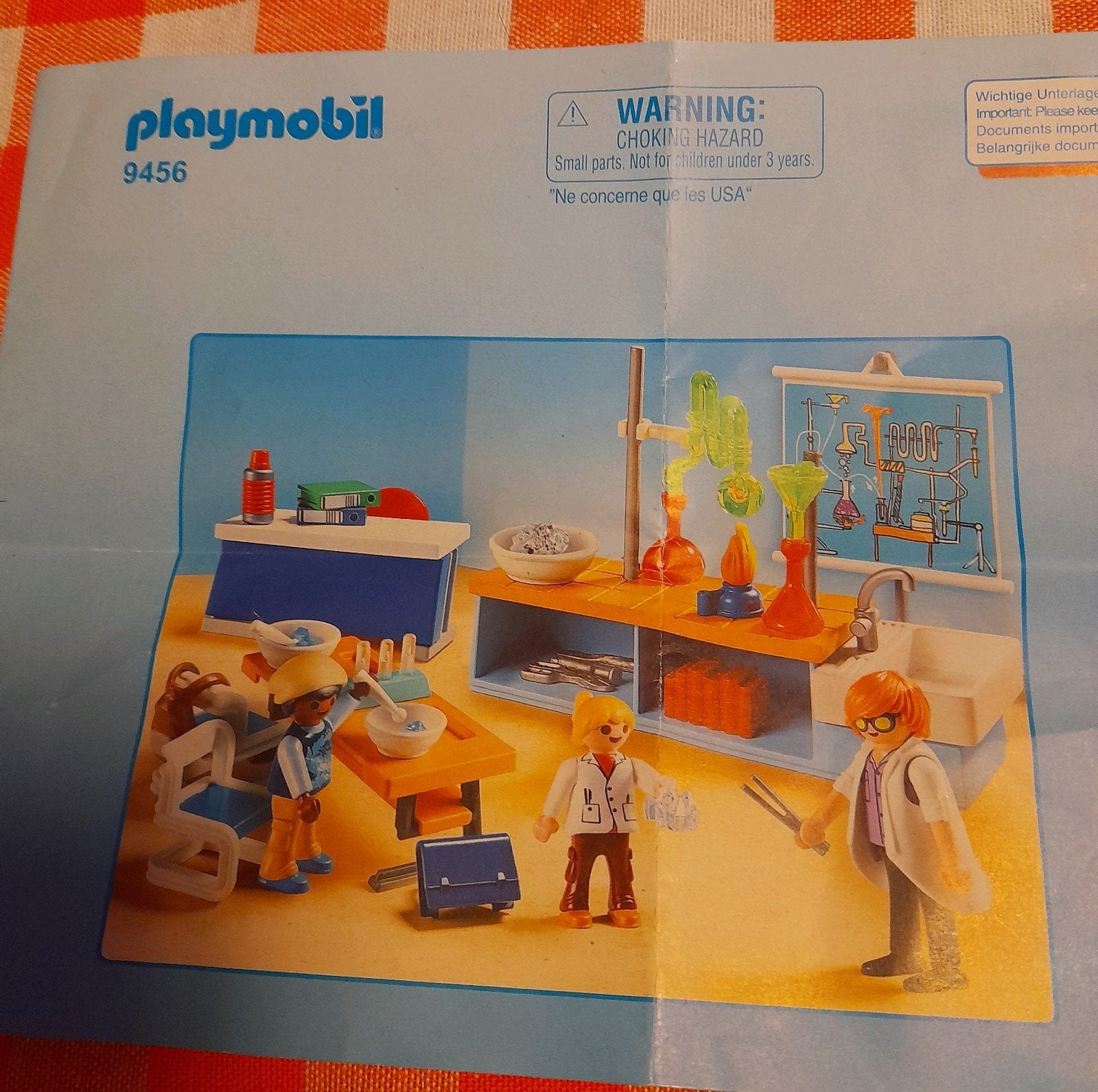 Playmobil Scheikundeklas., Ophalen of Verzenden, Gebruikt