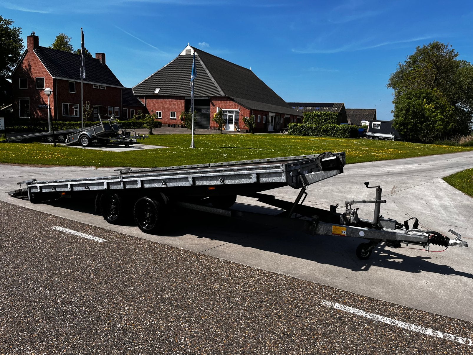 Hapert indigo kantelbare multitransporter kanteltrailer 3500, Ophalen, Gebruikt