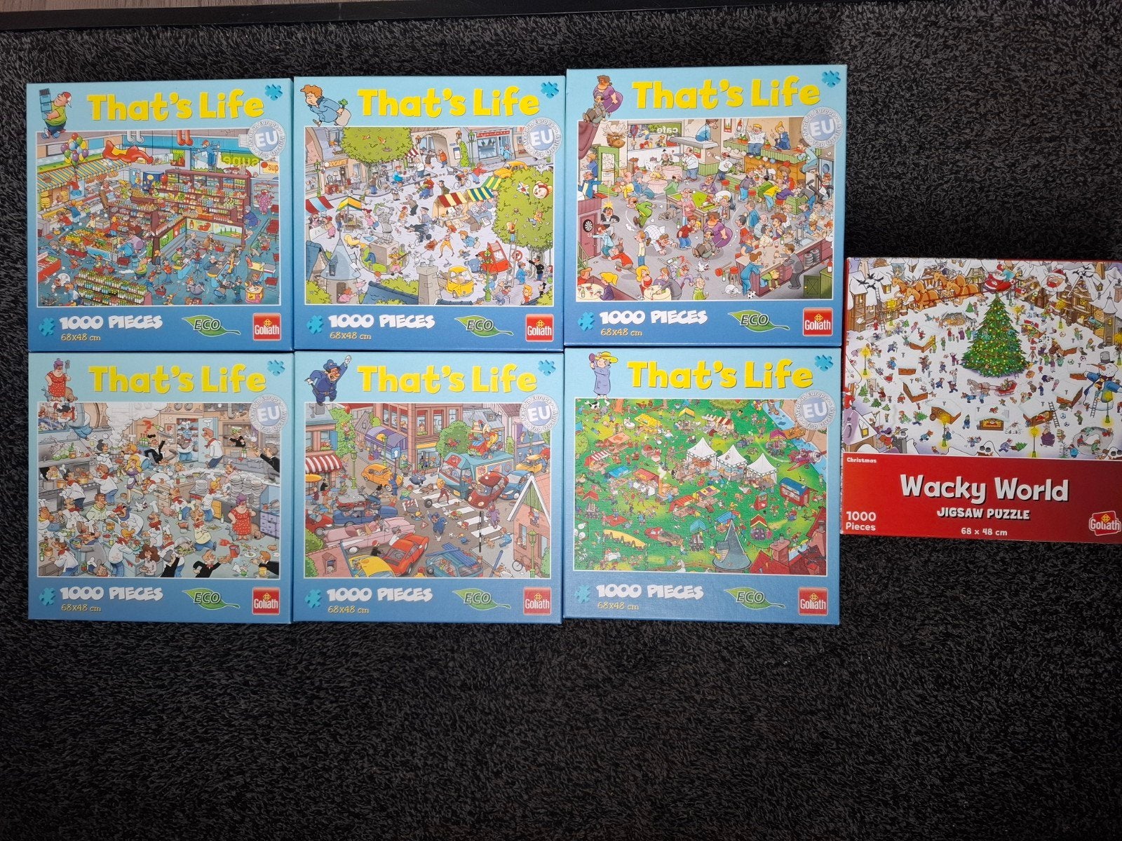 That's life puzzel, Ophalen, 500 t/m 1500 stukjes, Zo goed als nieuw