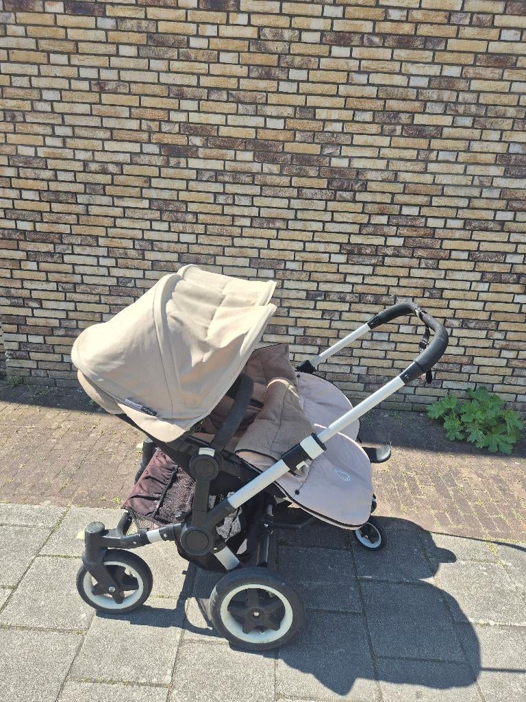 Bugaboo Donkey Duo Tweeling Kinderwagen & Buggy COMPLEET, Ophalen, Gebruikt, Kinderwagen of Buggy