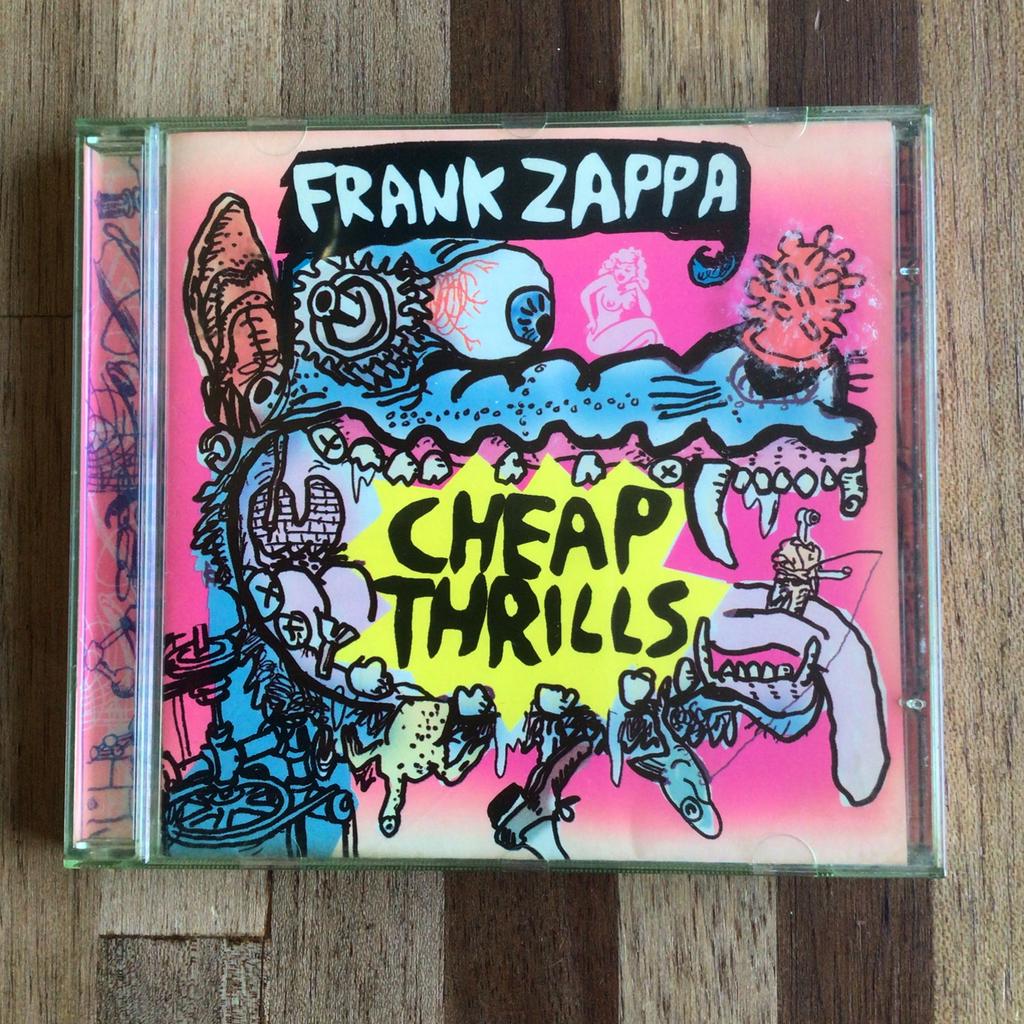 Frank Zappa - cheap thrills, Ophalen of Verzenden, Zo goed als nieuw