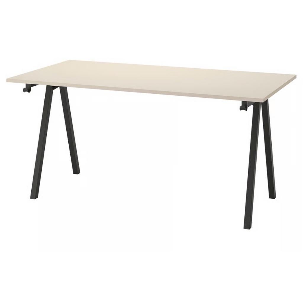 TROTTEN IKEA bureau, Huis en Inrichting, Bureaus, Ophalen, Demontabel, 160 cm, Gebruikt