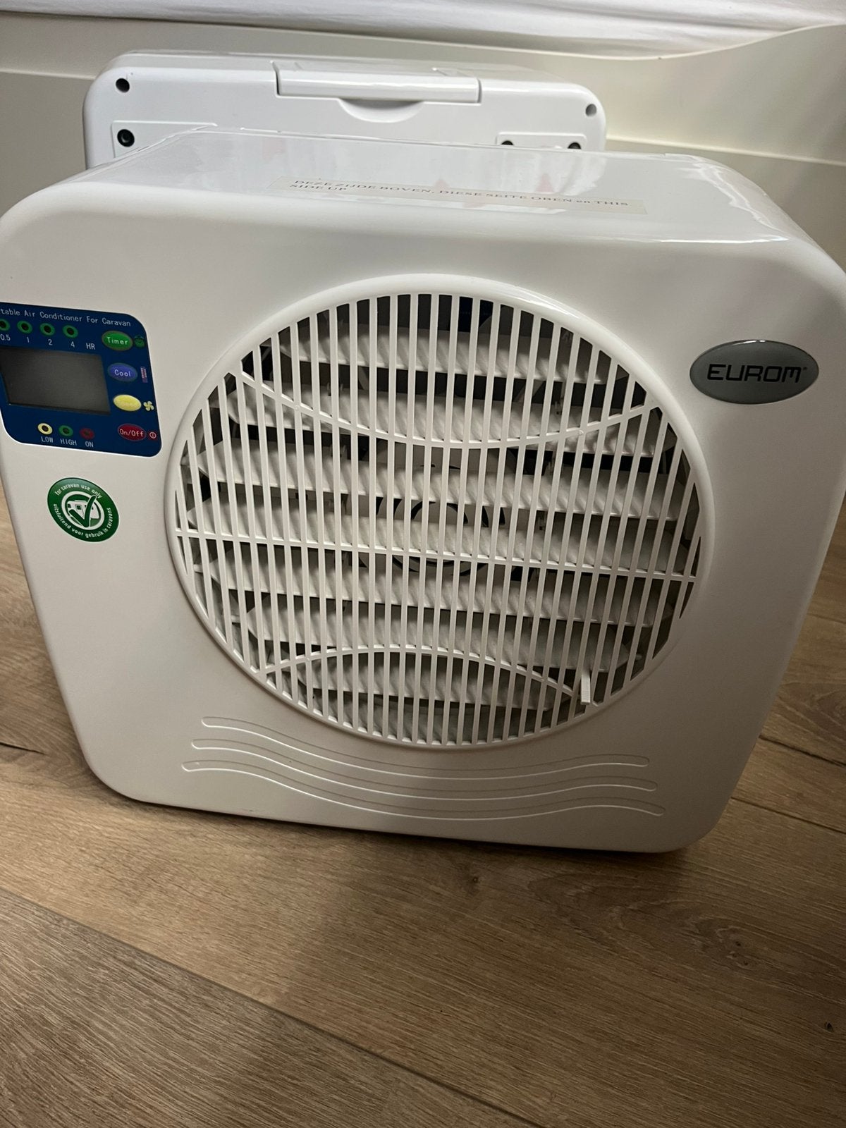 Caravan split airco, Witgoed en Apparatuur, Ophalen, Minder dan 60 m³, 3 snelheden of meer, Zo goed als nieuw