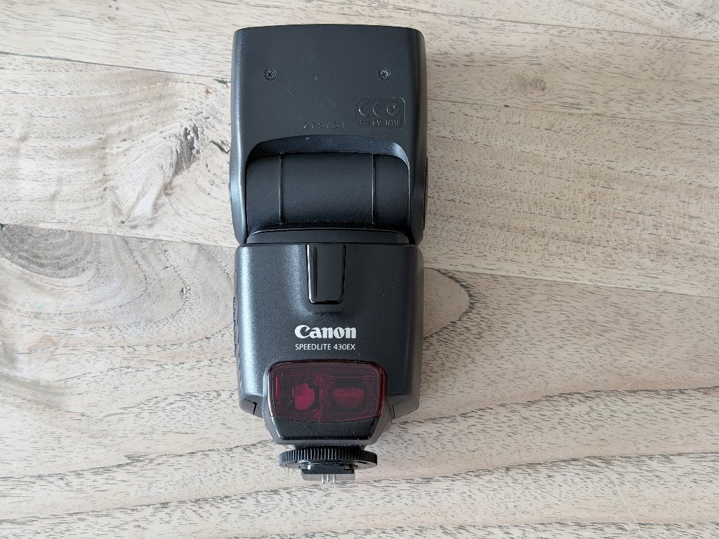 CANON SPEEDLITE 430EX II (2 stuks), Ophalen, Gebruikt, Canon, Kantelbaar