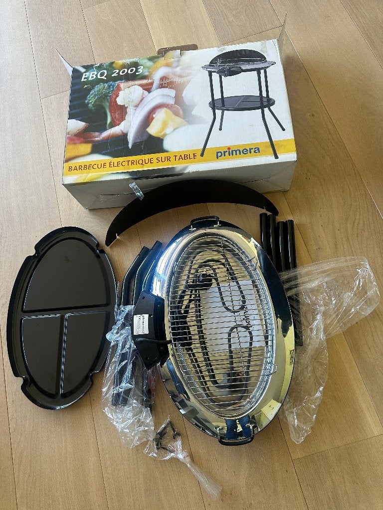 nieuwe Elec. Primera BBQ, Ophalen of Verzenden, Nieuw, Primera